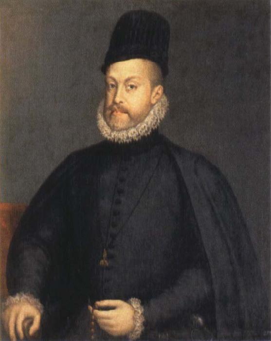 Sofonisba Anguissola Phillip II Holding a rosary